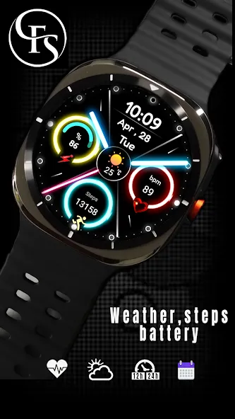 FSW313 Hybrid Watchface screenshot 3