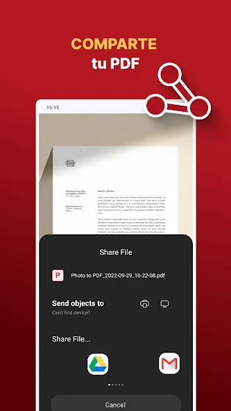 Foto a PDF - Convertidor PDF screenshot 3