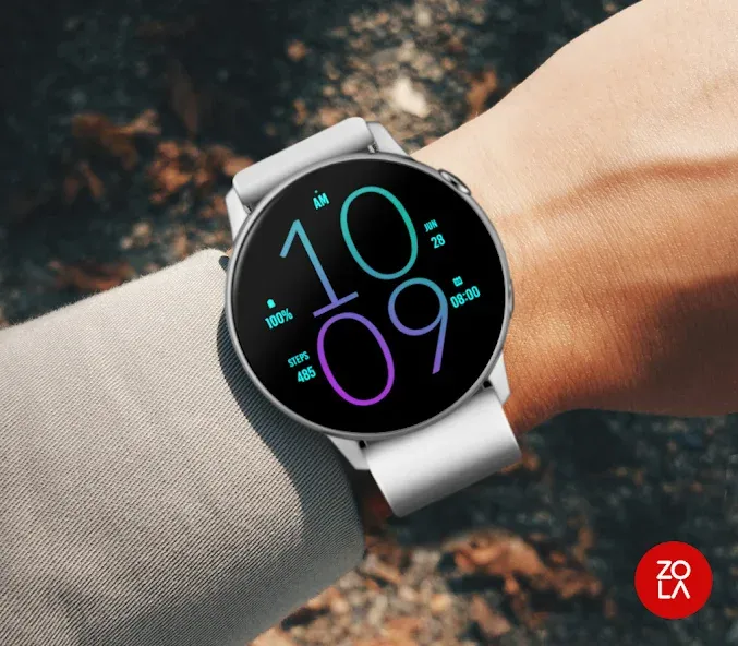 Cold Light Watch Face screenshot 3
