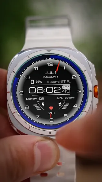 Futuristic Watch Face screenshot 7