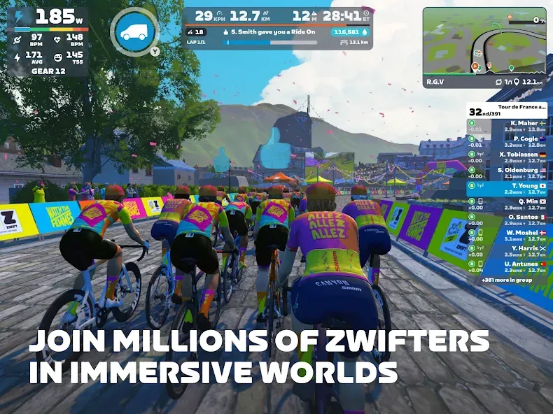 Zwift: Indoor Cycling Fitness screenshot 9