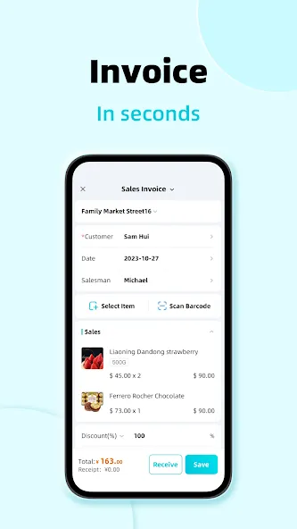 Ailit: inventory&invoice screenshot 2