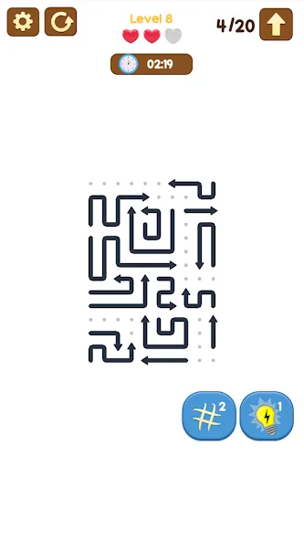 Arrow Flow - Maze Escape screenshot 3
