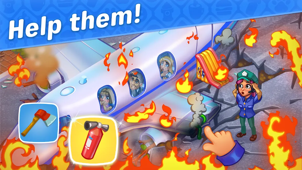 Rescue Dash - time management screenshot 4