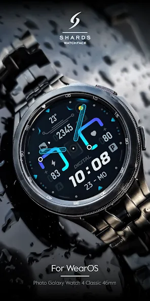 SH020 Watch Face, WearOS watch screenshot 6