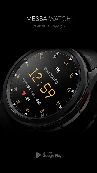 Minimal Digital Watch Face screenshot 4