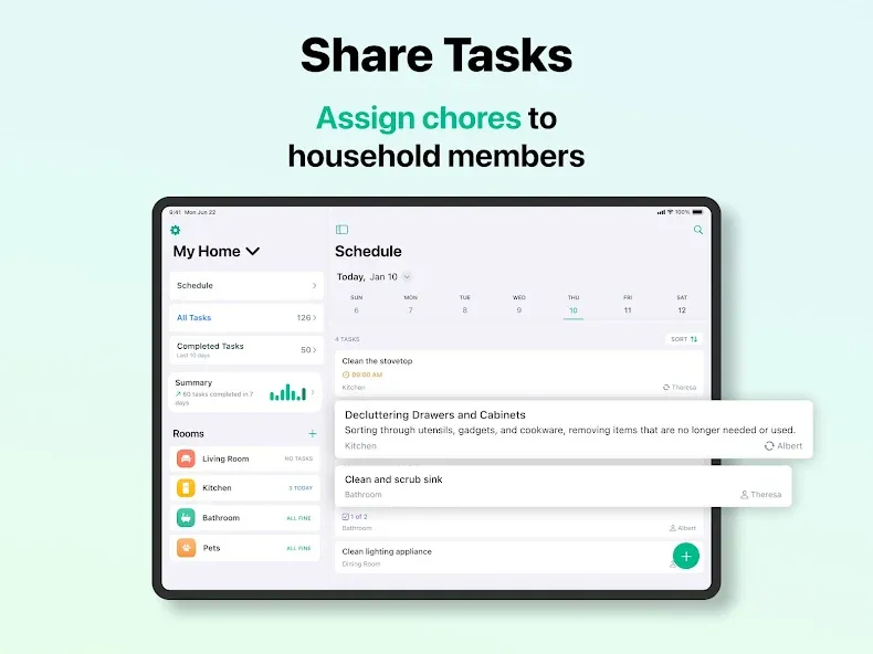 House Chores Cleaning Schedule screenshot 10
