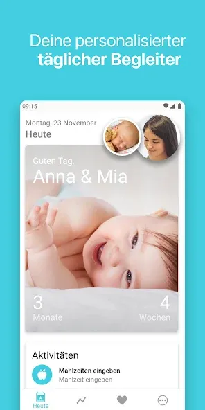 Baby + | Dein Baby-Tracker screenshot 1