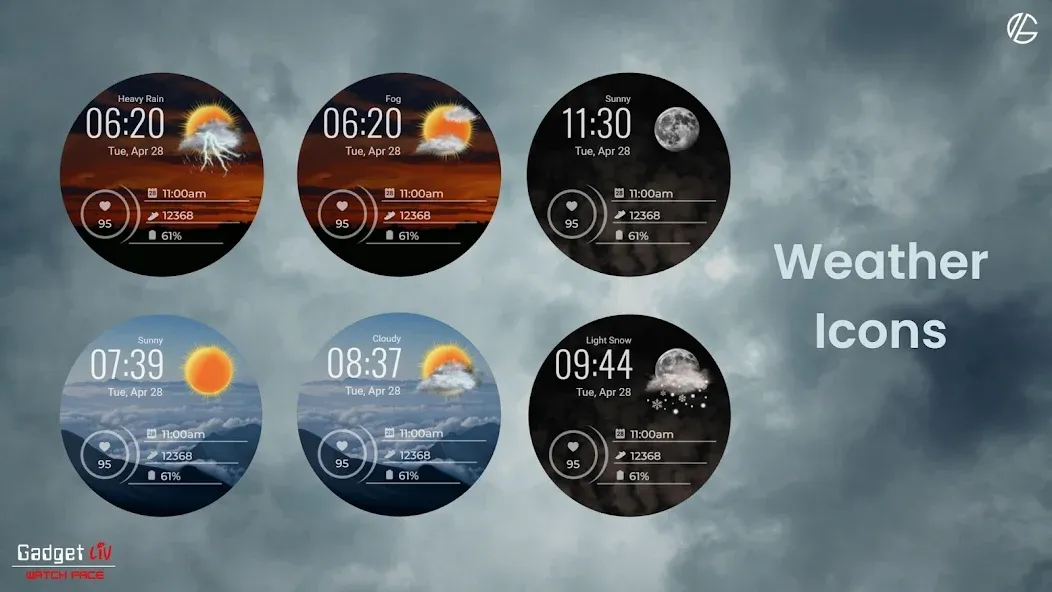 Weather Digital Watch Face screenshot 10