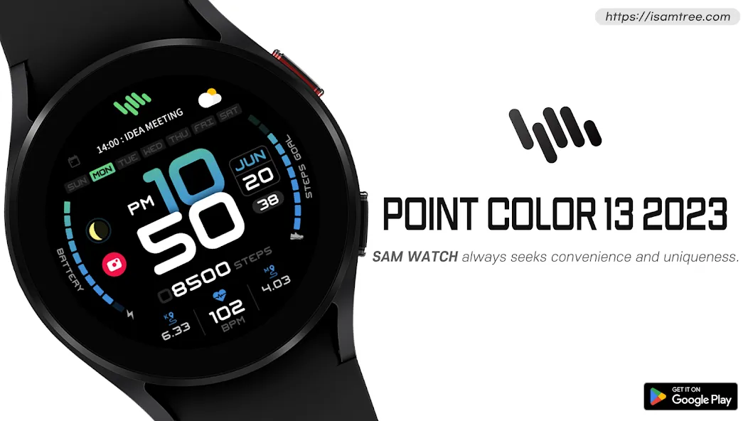 SamWatch PointColor 13 2023 screenshot 1