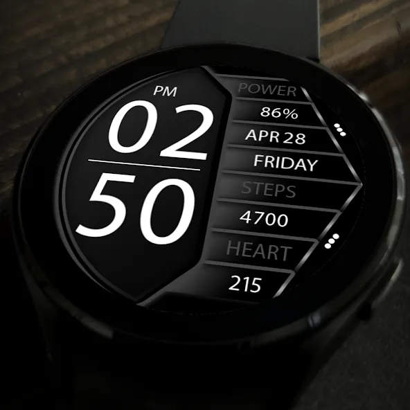Key044 Digital Watch Face screenshot 6