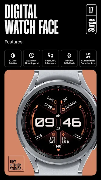 TKS 17 Surge Watch Face screenshot 2