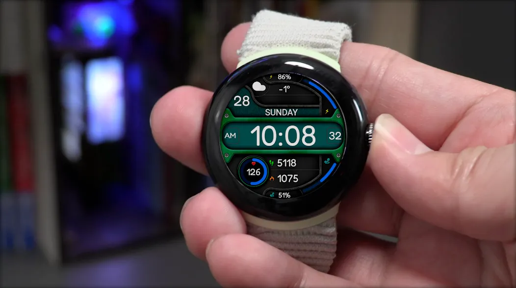 DIGI TRAMON URX52 Watch face screenshot 5