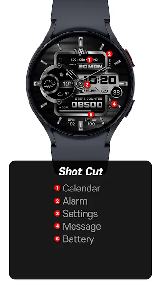 SamWatch AD Hybrid Metal screenshot 3