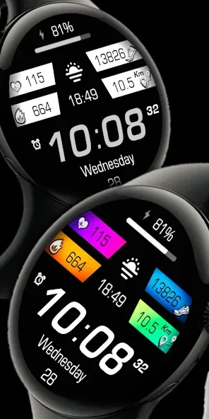 Colorful Fitness Tracker 33 screenshot 1