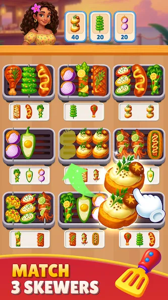 Grill Cooking: Sort Challenge screenshot 25