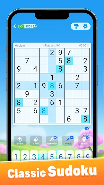 Sudoku: Themed Puzzle Game screenshot 1