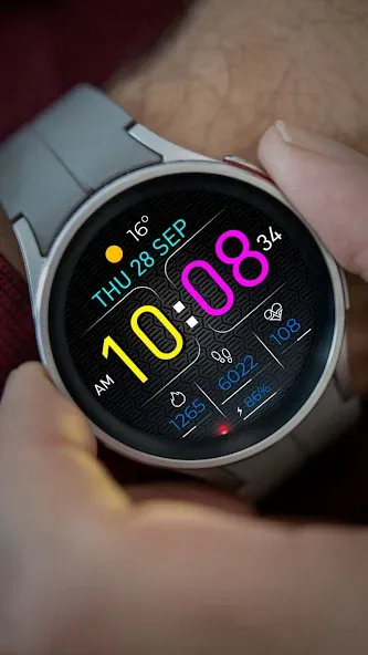 Digital DIGR URX07 Watch face screenshot 7