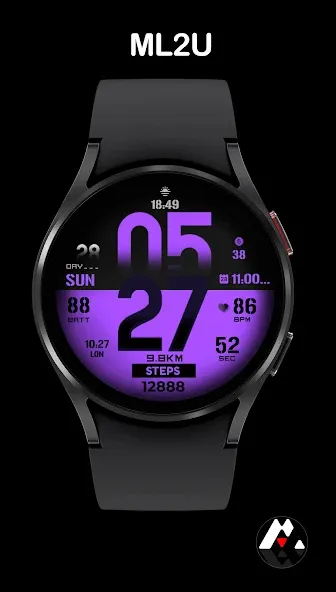 ML2U 152 Watch Face screenshot 5