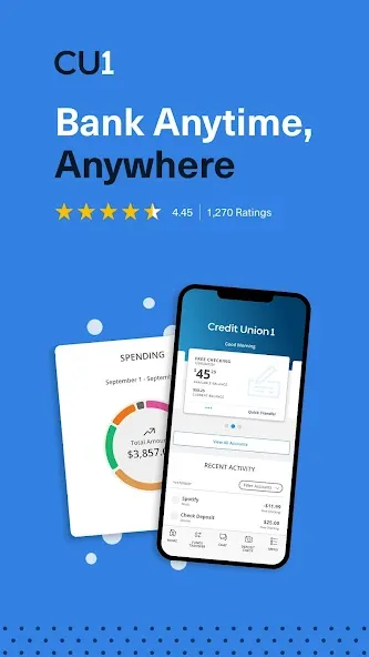 Credit Union 1 Mobile Banking screenshot 1