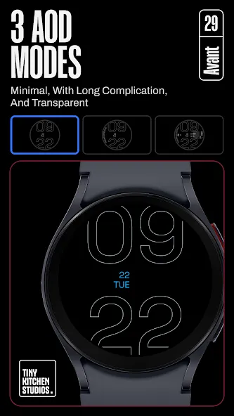 TKS 29 Avant Watch Face screenshot 4