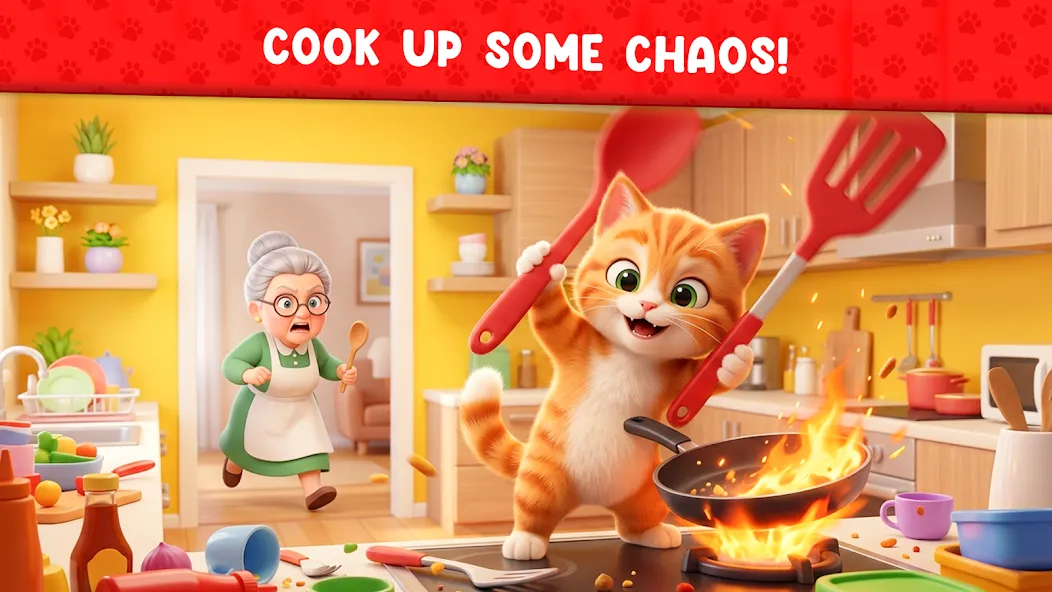 Granny Prank: Cat Simulator 3D screenshot 1