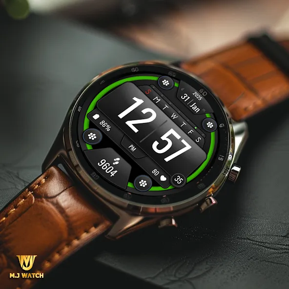MJ166 Clean Digital Watch screenshot 3