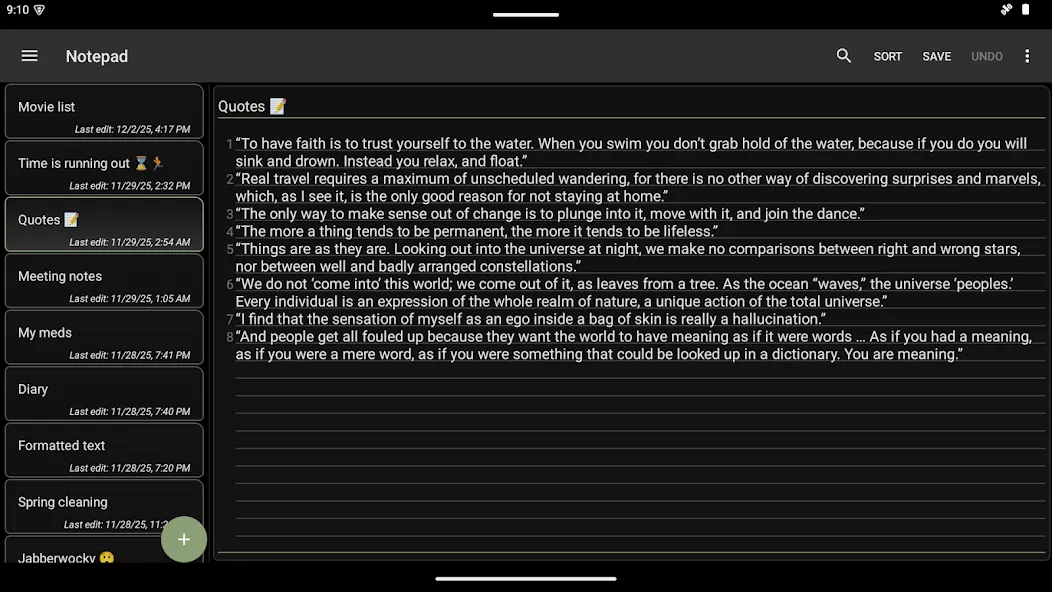 Notepad - simple notes screenshot 17