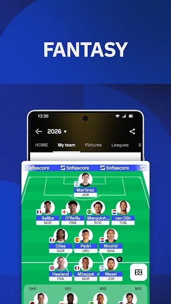 Sofascore: ライブスポーツスコア screenshot 8