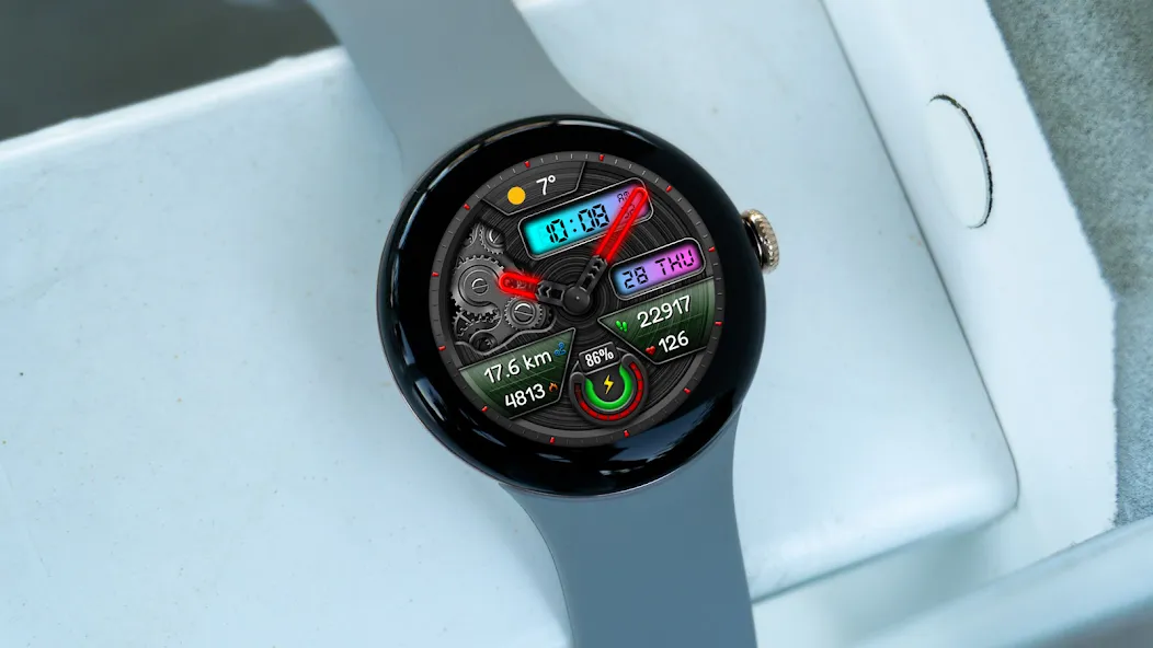 NERDAN URX136 Watch face screenshot 7