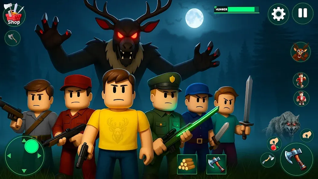 Dark Forest Night Escape screenshot 2