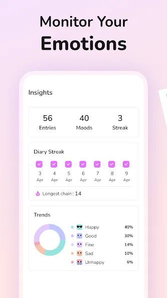 Daily Diary: Journal with Lock screenshot 6