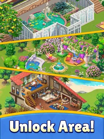 SunnyMatch: Renovate & Collect screenshot 11