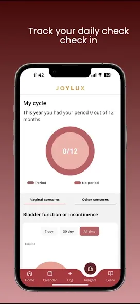 Joylux Menopausal Health App screenshot 5