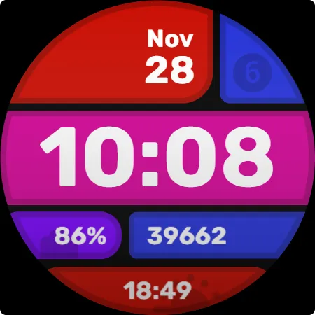 Simple Widget Watch Face v2 screenshot 7
