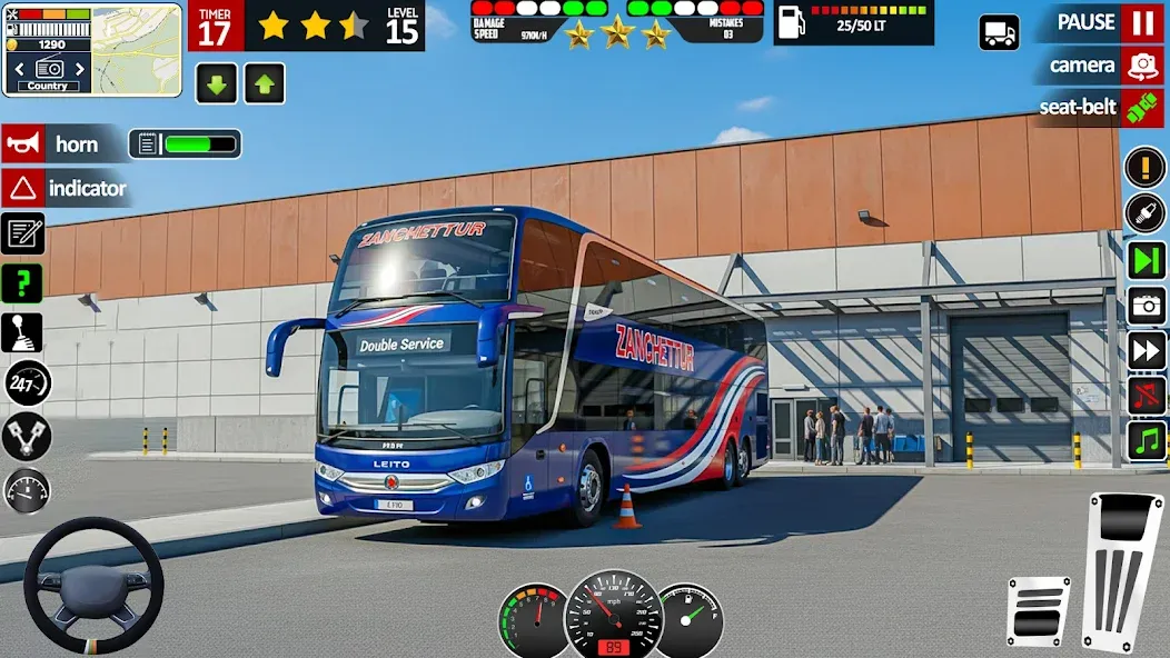 Coach Bus Driving Game screenshot 4