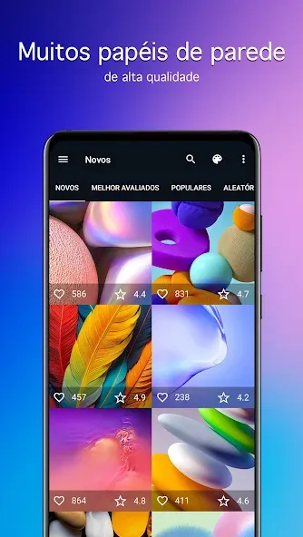 Papéis de parede Samsung 4K screenshot 2