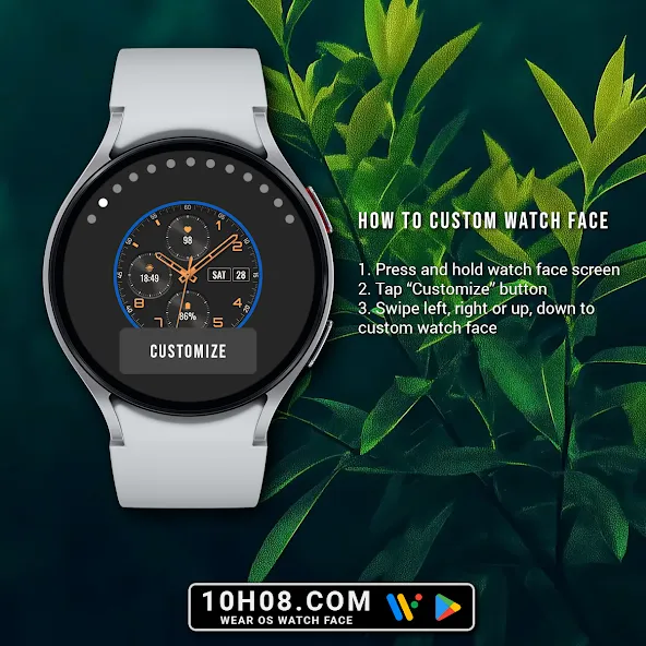 Watch face 10h08.com #141 screenshot 7