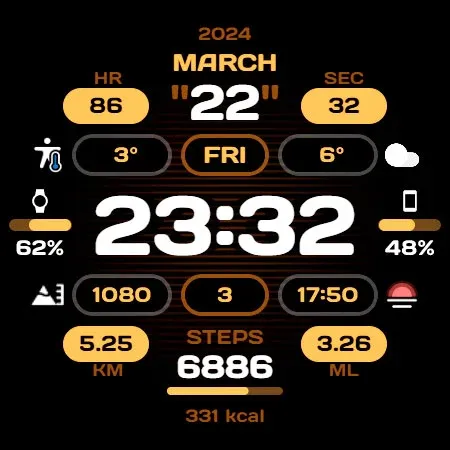Qumoo Watch Face screenshot 10