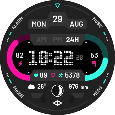 Vision 3: Digital Watch Face screenshot 16