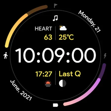 Fit Dashboard Watch face screenshot 12