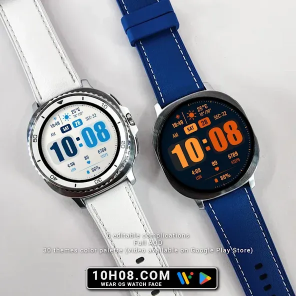 Watch face 10h08.com #145 screenshot 3