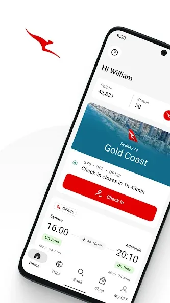 Qantas Airways screenshot 1