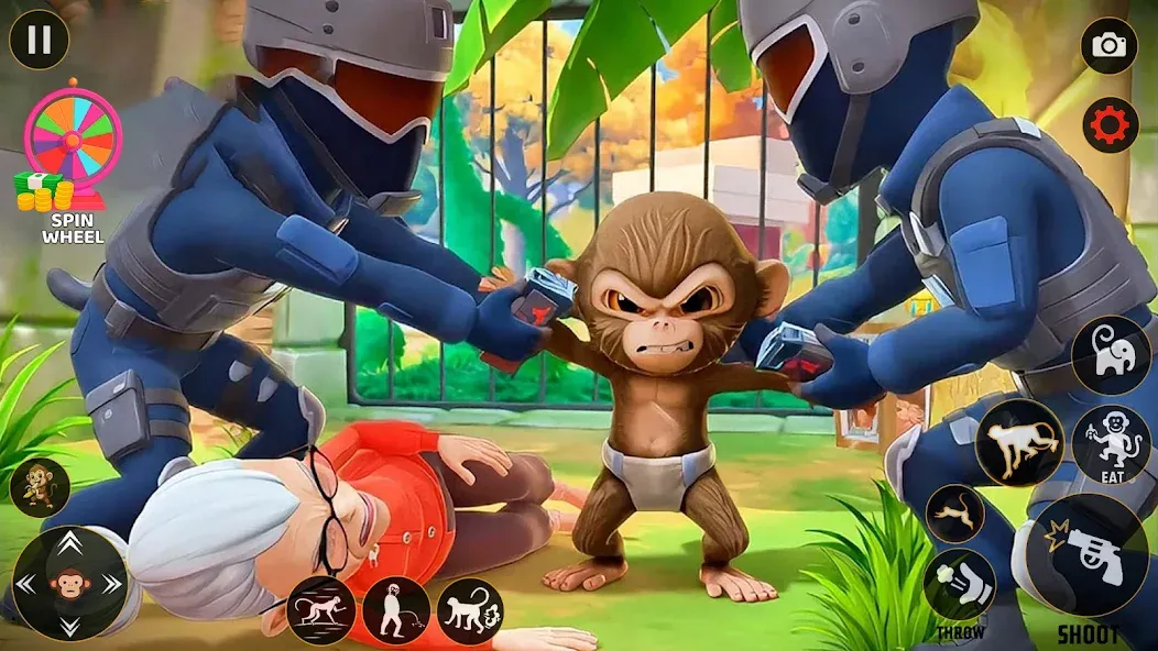 I Am Prankster Monkey Zoo screenshot 5