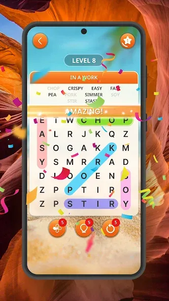 Wortsuche - Worträtselspiel screenshot 1