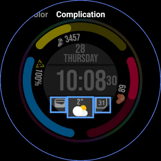 Digital Watch Face MB380 screenshot 28