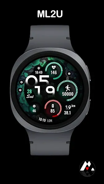 ML2U 116 Watch Face screenshot 1