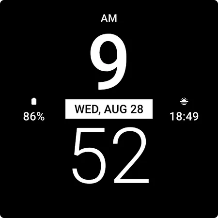 Simply Watch Face screenshot 6
