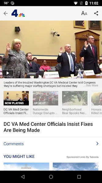 NBC4 Washington screenshot 1