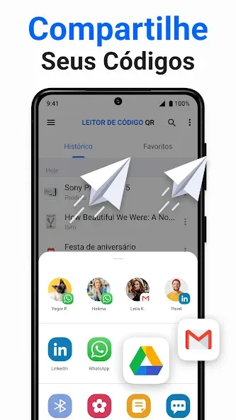 Leitor de Código QR e Barras + screenshot 8